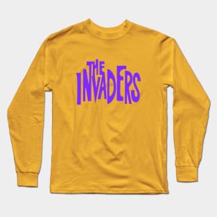 The Invaders - TV Logo Long Sleeve T-Shirt